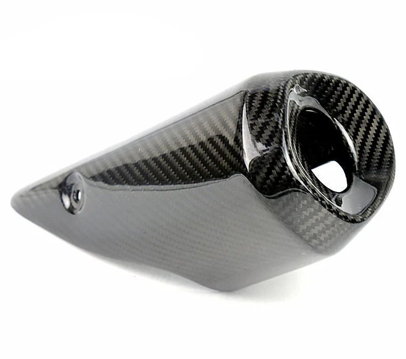 

Motorcycle Carbon Fiber Muffler Cover Exhaust Pipe Cover Heat Shield For Yamaha MT07 FZ07 FZ 07 MT 07 2014 2015 2016 2017