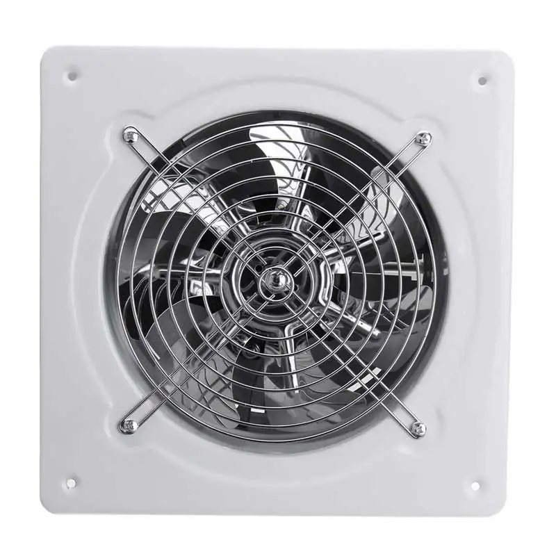 7,48 дюймовый вентилятор вытяжной настенный 220V Вытяжной вентилятор 45 wlow Шум дома Ванная комната Кухня гараж, устанавливаемое на вентиляционное отверстие в салоне автомобиля вентиляции - Цвет: White 7.48inch