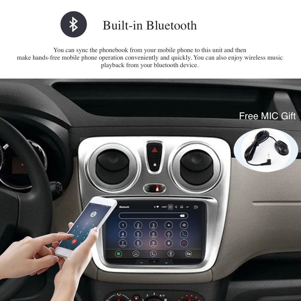 Perfect Car Radio GPS Android 8.0/7.1 for Renault Duster Dacia Sandero Duster Captur Lada Xray 2 Logan 2 Navi 8-Core WIFI BT SWC USB AUX 2
