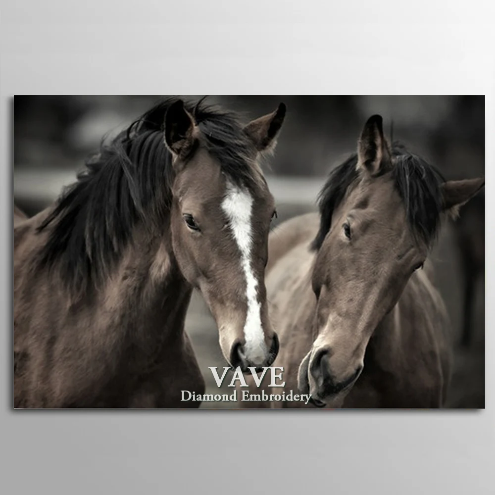 

VAVE Diamond Painting Cross Stitch Full Square Horse Art Picture of Rhinestone DIY Diamond Embroidery Sale Diamonds Mosaic Gift