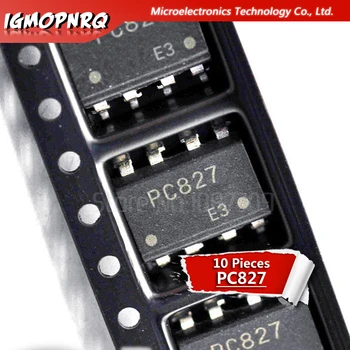 

PC827 light coupling patch SOP8 optoisolator photoelectric coupling 10PCS
