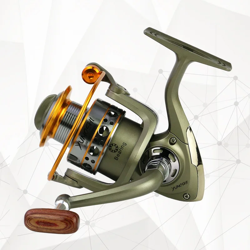 

Rooxin Fishing Reel Spool 12BB 1000-7000 Metal Coil Left Right Hand Spinning Reels Trolling Wheel Sea Fishing Rock Fishing