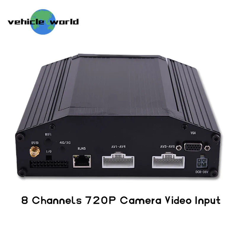Мобильный автомобильный видеорегистратор 720 P жесткий диск gps 8ch плеер MDVR h.264 для