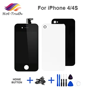 4," полный набор экранов для Apple iPhone 6 lcd A1549 A1586 A1589 дисплей с 3D сенсорным дигитайзером в сборе+ кнопка home