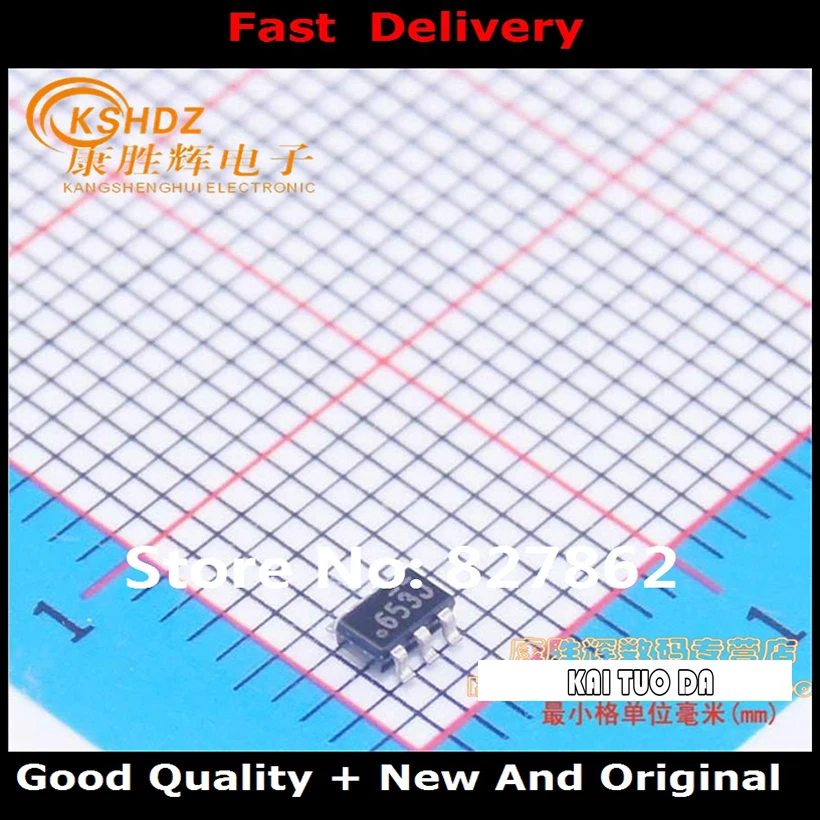 

Бесплатная доставка, новая аутентичная МОП-трубка FDC653 FDC653N