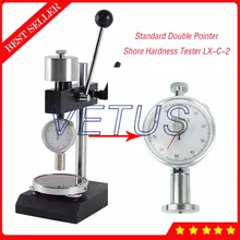 LAC-YJ ДВОЙНОЙ УКАЗАТЕЛЬ склероскоп Шора испытательная платформа с включенным LX-C-2 аналоговый склероскоп с твердостью тестировочный стенд
