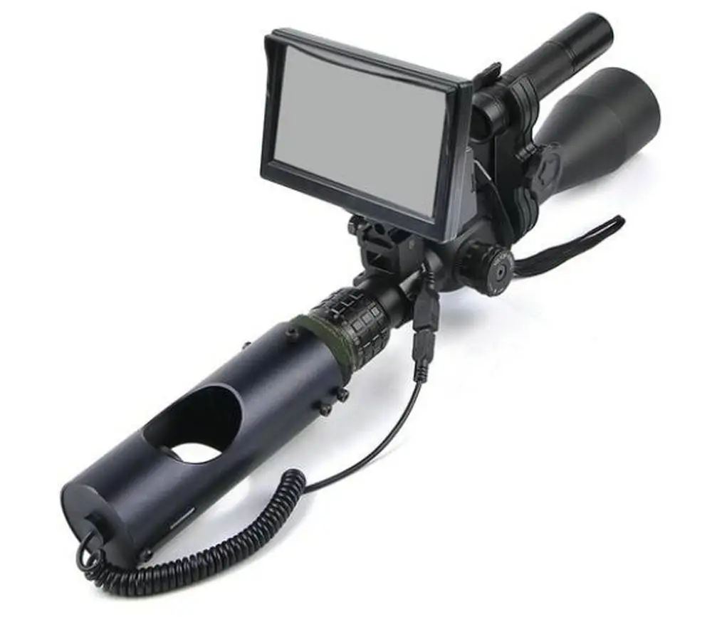 Цифровой Инфракрасный Комплект ночного видения/с зарядным устройством камеры HD и ИК-фонариком оптические прицелы ЖК-экран охотничьи прицелы