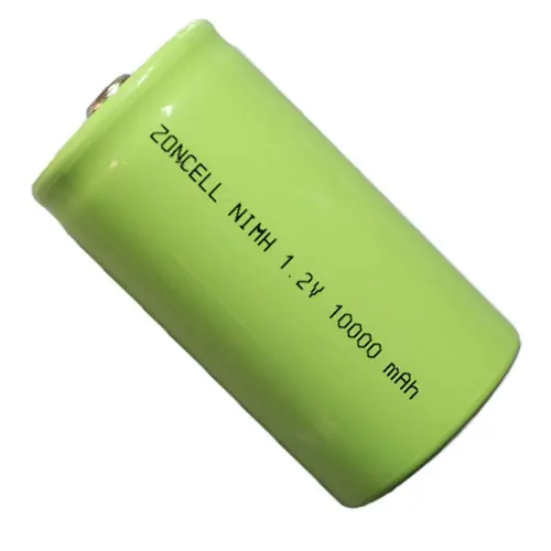 Fogão a Gás Tocha de Ignição Célula de Lítio Recarregável tipo 1 Bateria Recarregável Lâmpada 10000mah 1.2v ni mh d - Image 4