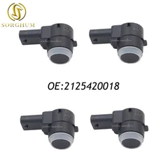 4 pçs novo a2125420018 sensor de estacionamento pdc amortecedor auxiliar para mercedes-benz w169 w245 w204 w212 w221 c207 c216 r172
