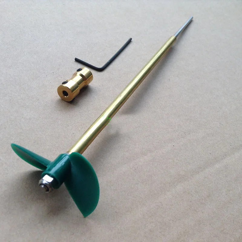 

1Set Shaft Kit 19.5cm 3mm Drive Shafts+13cm Shaft Sleeve+2.3to3mm Coupling+D36 CW Propeller for DIY RC Boats Model Spare Parts