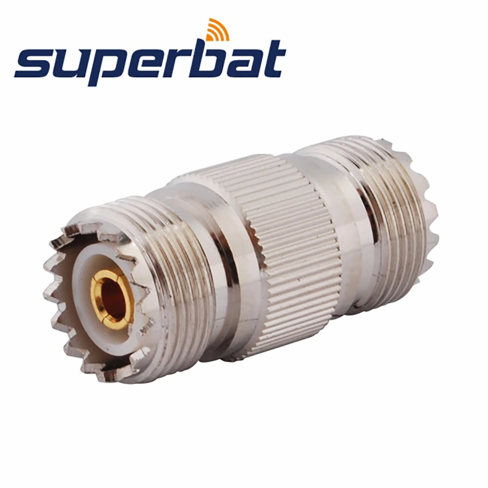 

Superbat SO-239 UHF Female to UHF SO239 Jack Straight RF Coaxial Adapter Connector