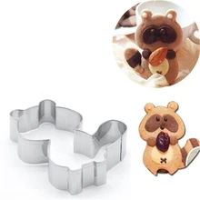 AMW бросился форма для торта Бурундук в форме из нержавеющей стали печенье резаки для SIM карт дешевые кухня интимные аксессуары пресс формы Mj7040