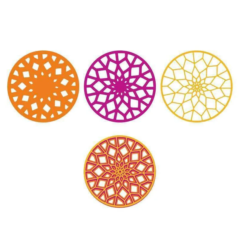 

87x87mm Layer Circle Metal Cutting Dies Stencils for DIY Scrapbooking album Decor Embossing Hand-on Cut Die Paper Cards 2018 New