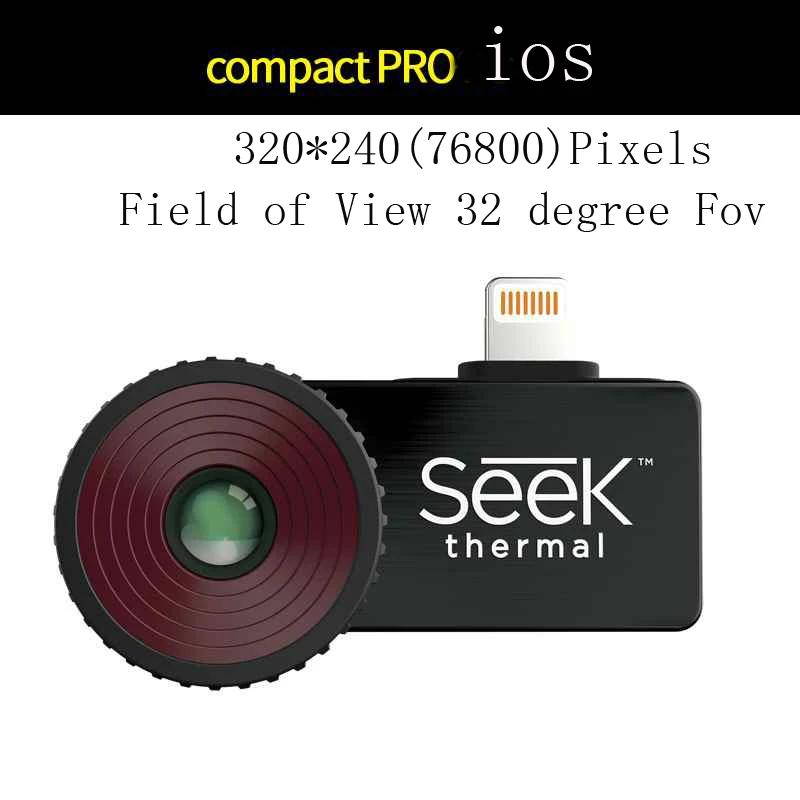 Seek тепловой компактный/компактный pro/компактный XR изображений камера Инфракрасный imager ночного видения для Android и IOS Телефон