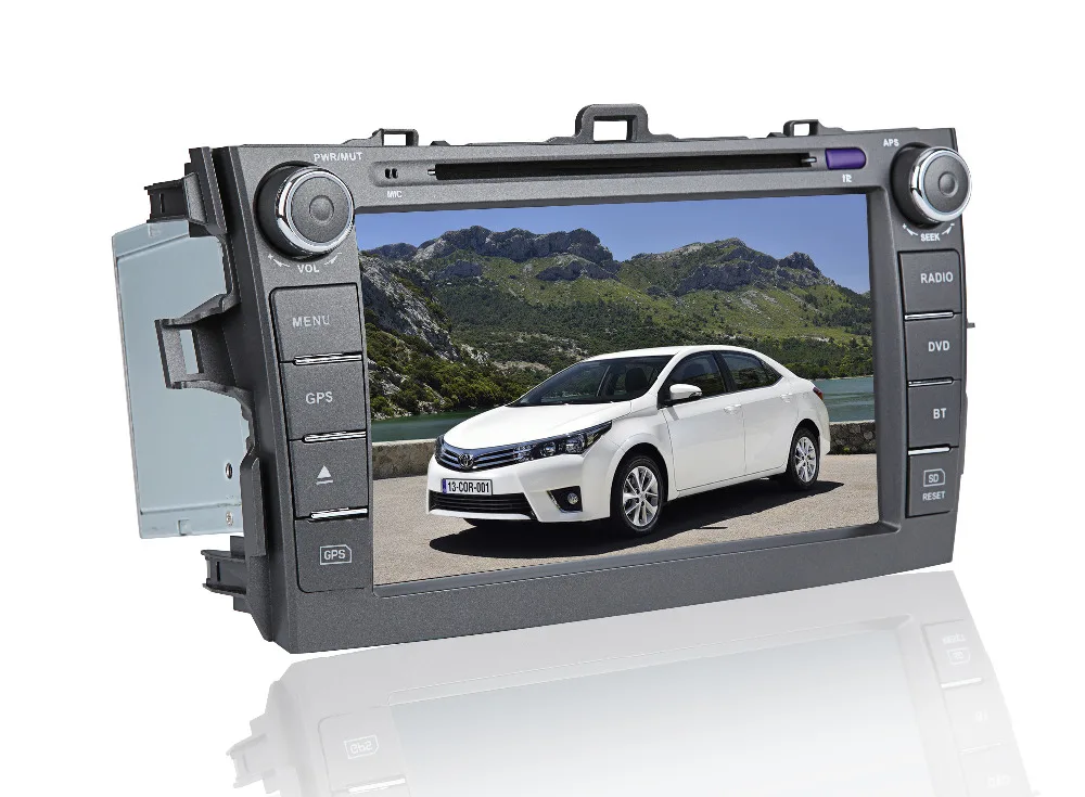 Perfect 2G RAM Quad Core Android 7.1.1  Car DVD GPS For Toyota Corolla 2007 2008 2009 2010 2011 Car Radio RDS Stereo Head unit 7