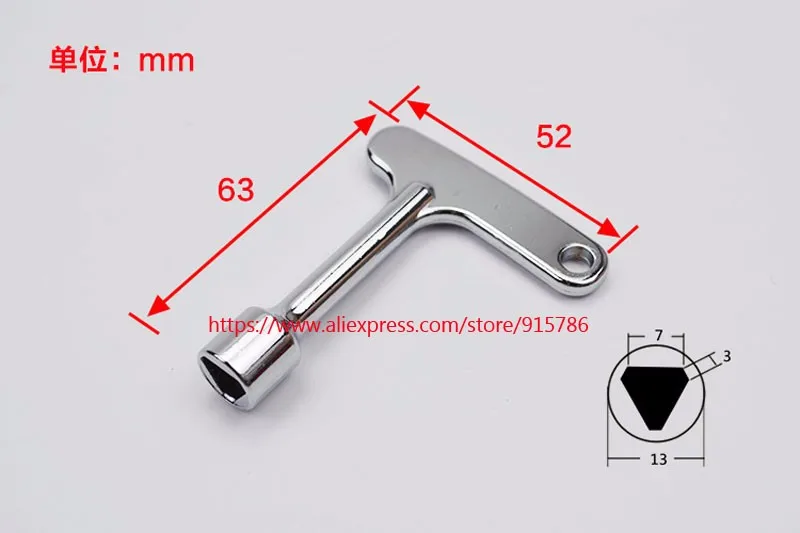 11 шт Лифт треугольный ключ/треугольный замок/поезд дверной ключ