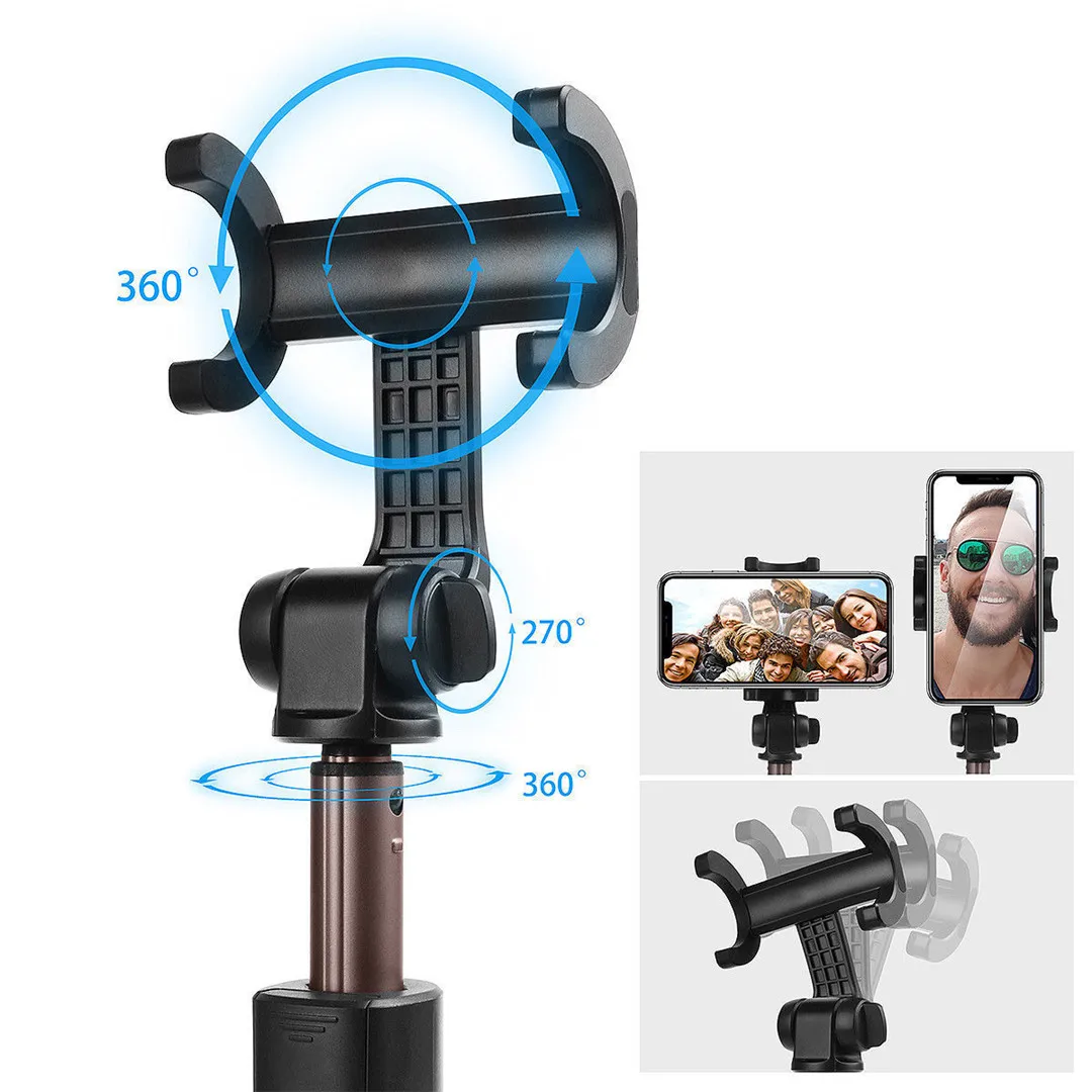 Antscope W10 Bluetooth мобильный телефон селфи палка gopro мини алюминиевый Автоспуск артефакт со штативом мобильный для IOS Android 28