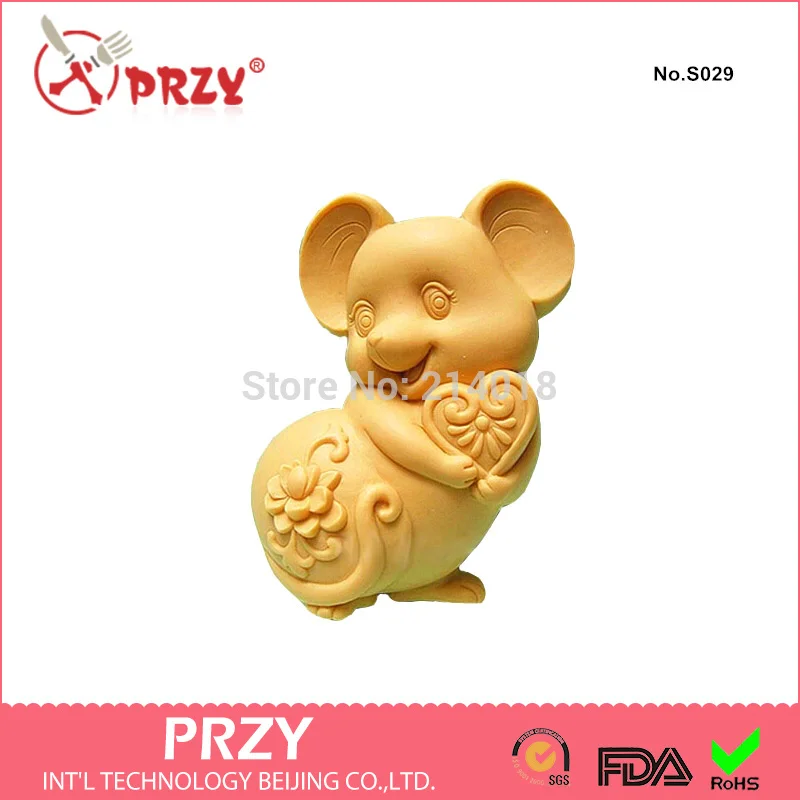 PRZY DIY распродажа, горячая Распродажа, 3D силиконовая форма в форме собаки, форма для украшения тортов мастикой, животные, мыло ручной работы, форма с ароматом камня