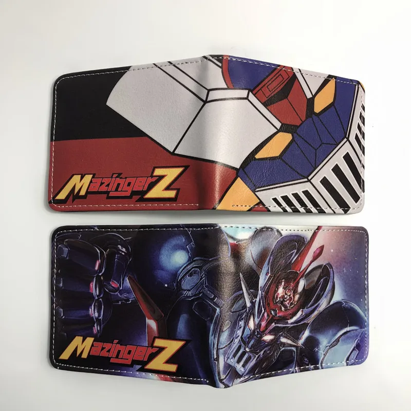Comics Mazinger Z короткие кошельки с держатель для карт кошелек из искусственной кожи