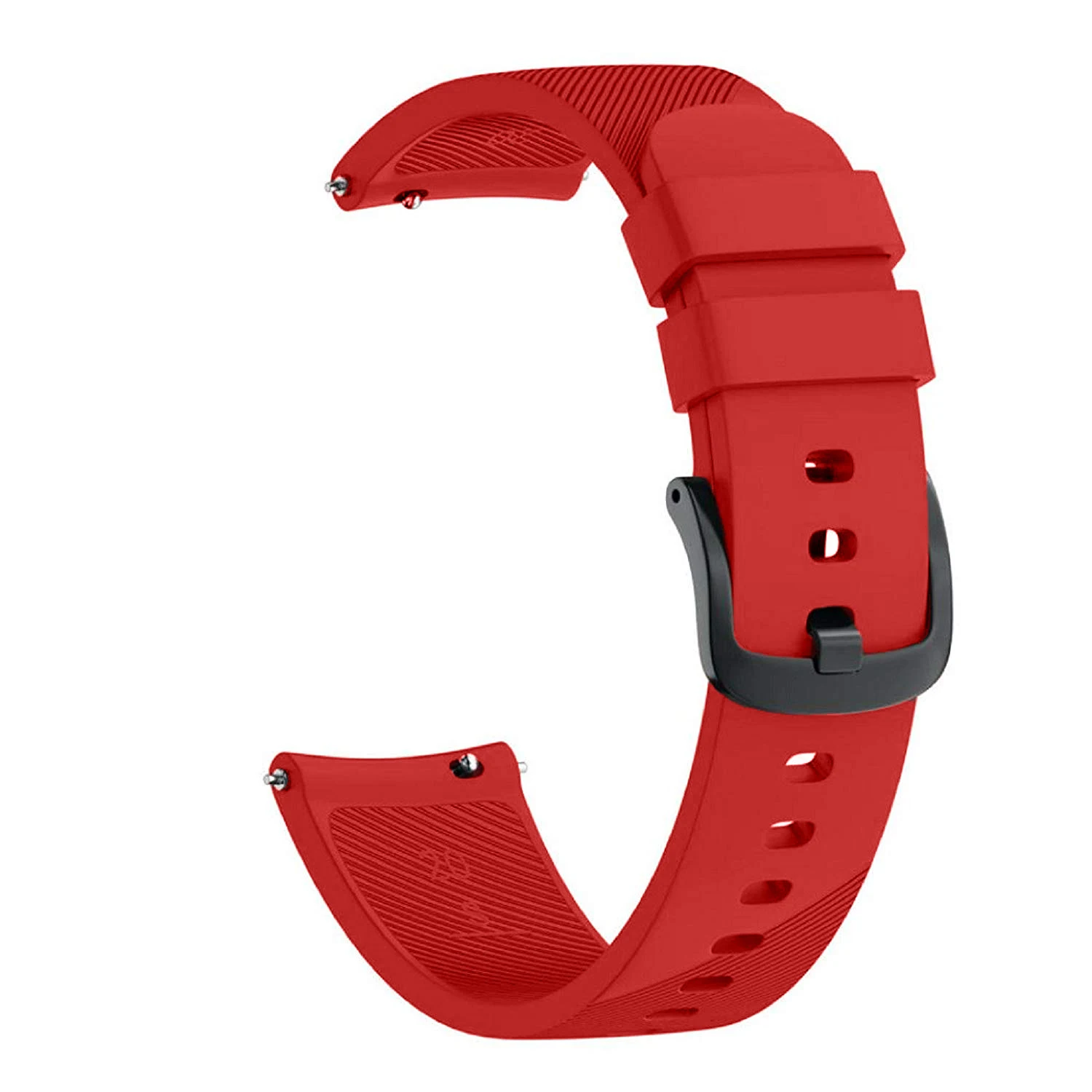 20 мм мягкий силиконовый ремешок для часов Ремешок для Garmin Forerunner 645 музыка Смарт часы замена разноцветный браслет ремешок ремни - Цвет ремешка: Красный