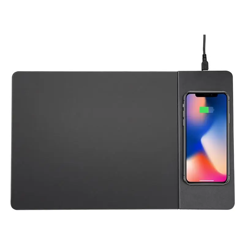 

Wireless Charger Fast Wireless Charging Mouse Pad for QI Smart Phone Desk Pad Large Mouse Pad Gaming Mouse Pad Accessories