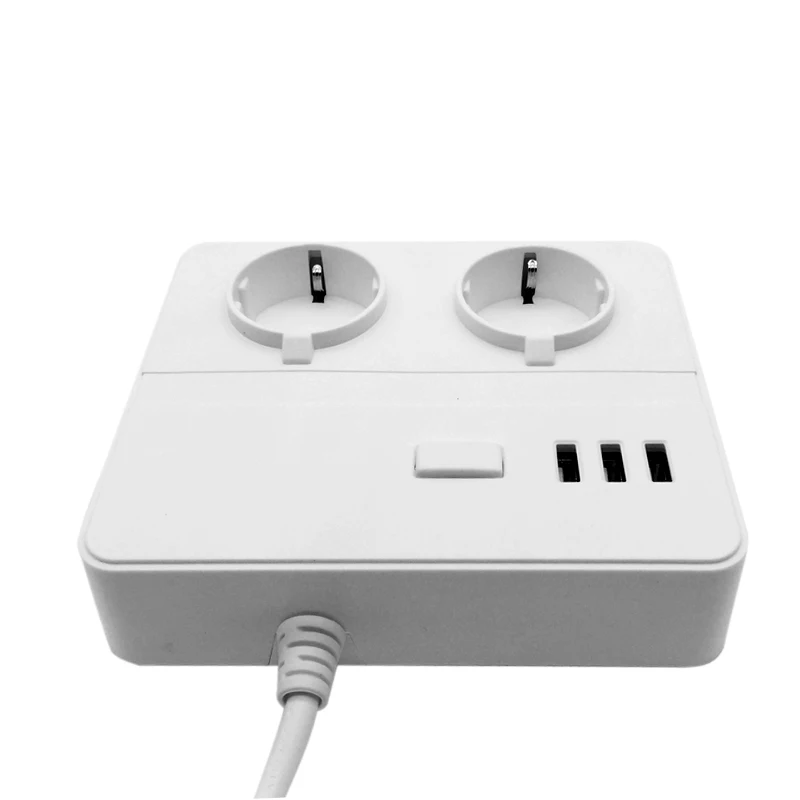 Универсальное зарядное USB устройство с Мощность полосы электронный таймер