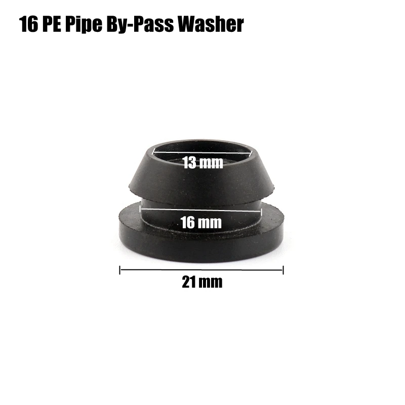 10pcs 16mm PE Pipe Connectors Garden Water Micro Drip Irrigation Pipe Hose Connector Watering System Joints Tee Elbow Plug drip system kit Watering & Irrigation Kits