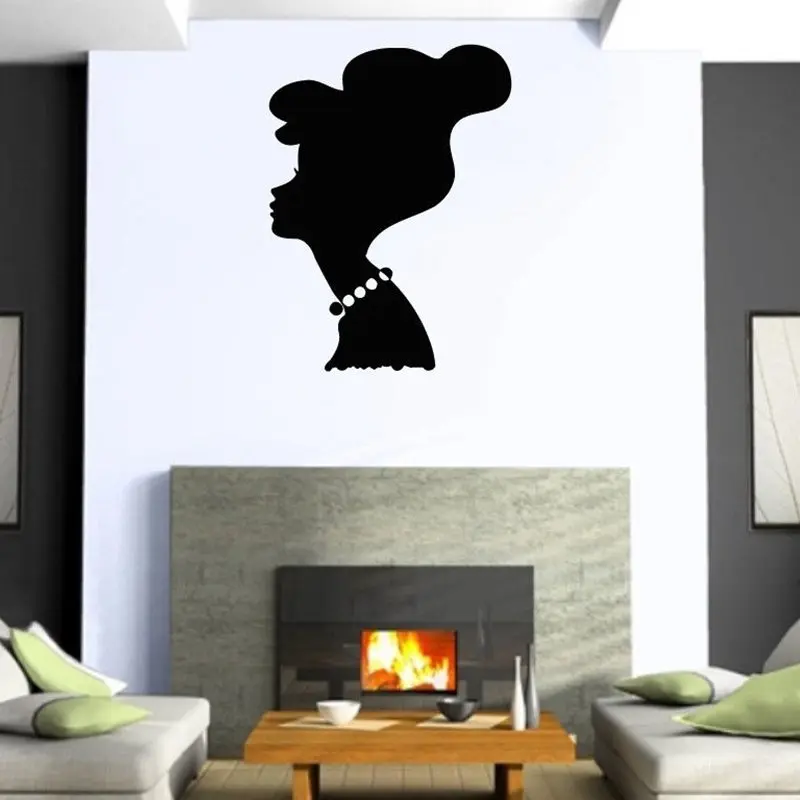 

DCTAL Hair Salon Sticker Beauty Scissors Decal Haircut Name Posters Vinyl Wall Art Decals Decor Decoration Mural Salon Sticker