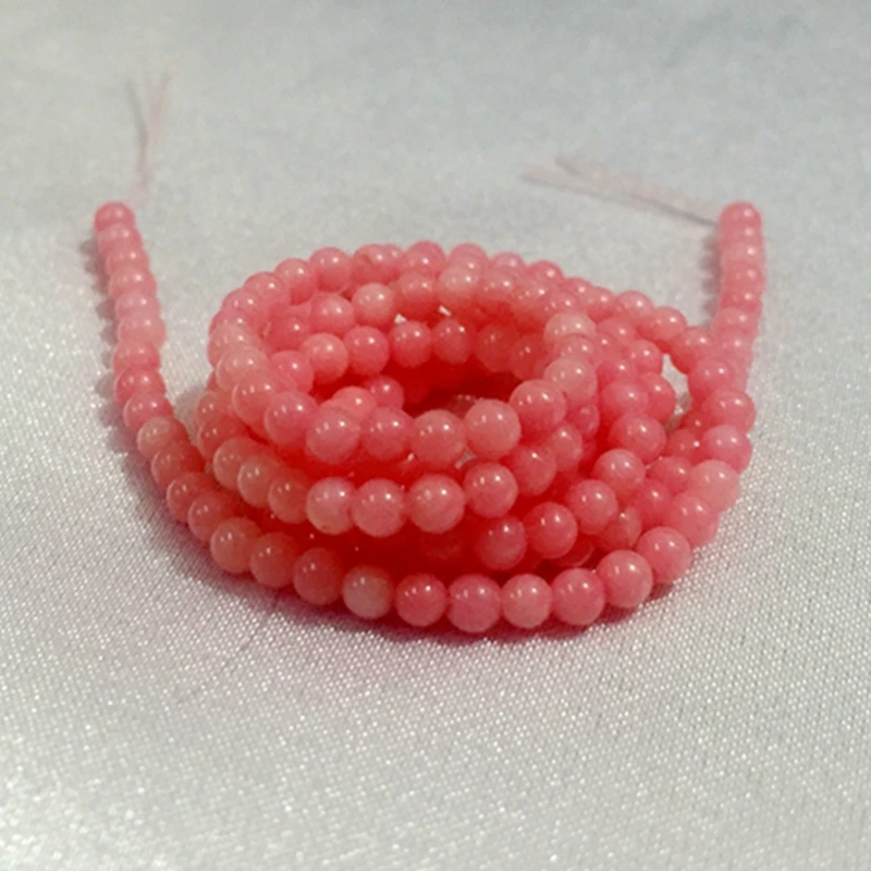 

2MM 360Pcs/2Strands Pink Natural Coral Loose Genstones Jewelry Beads Accessory