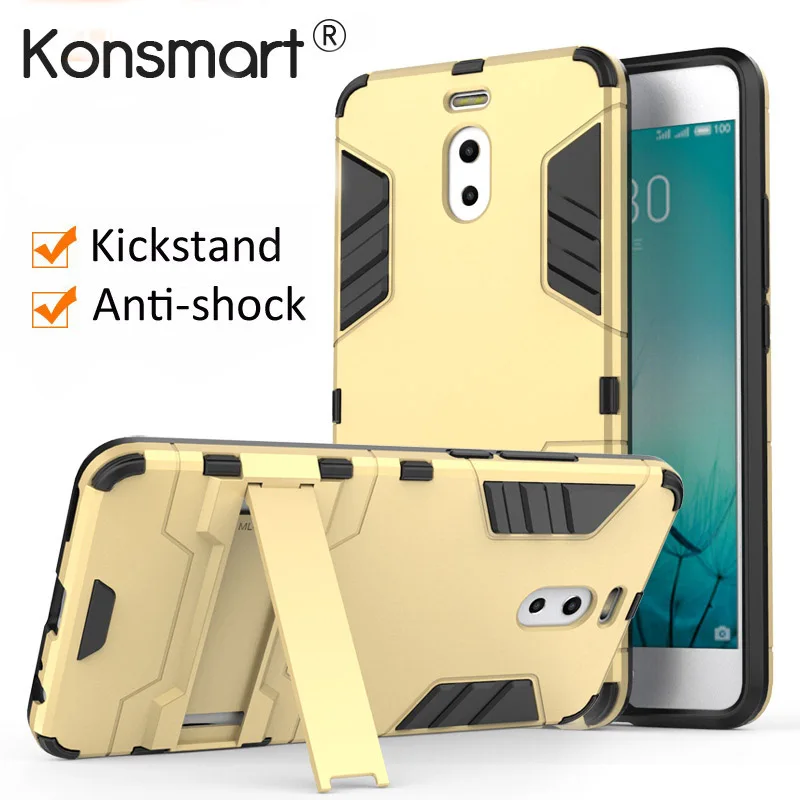 Konsmart Meizu M6 Note Armor Back Cover Anti konsmart meizu m6 note armor back cover anti
