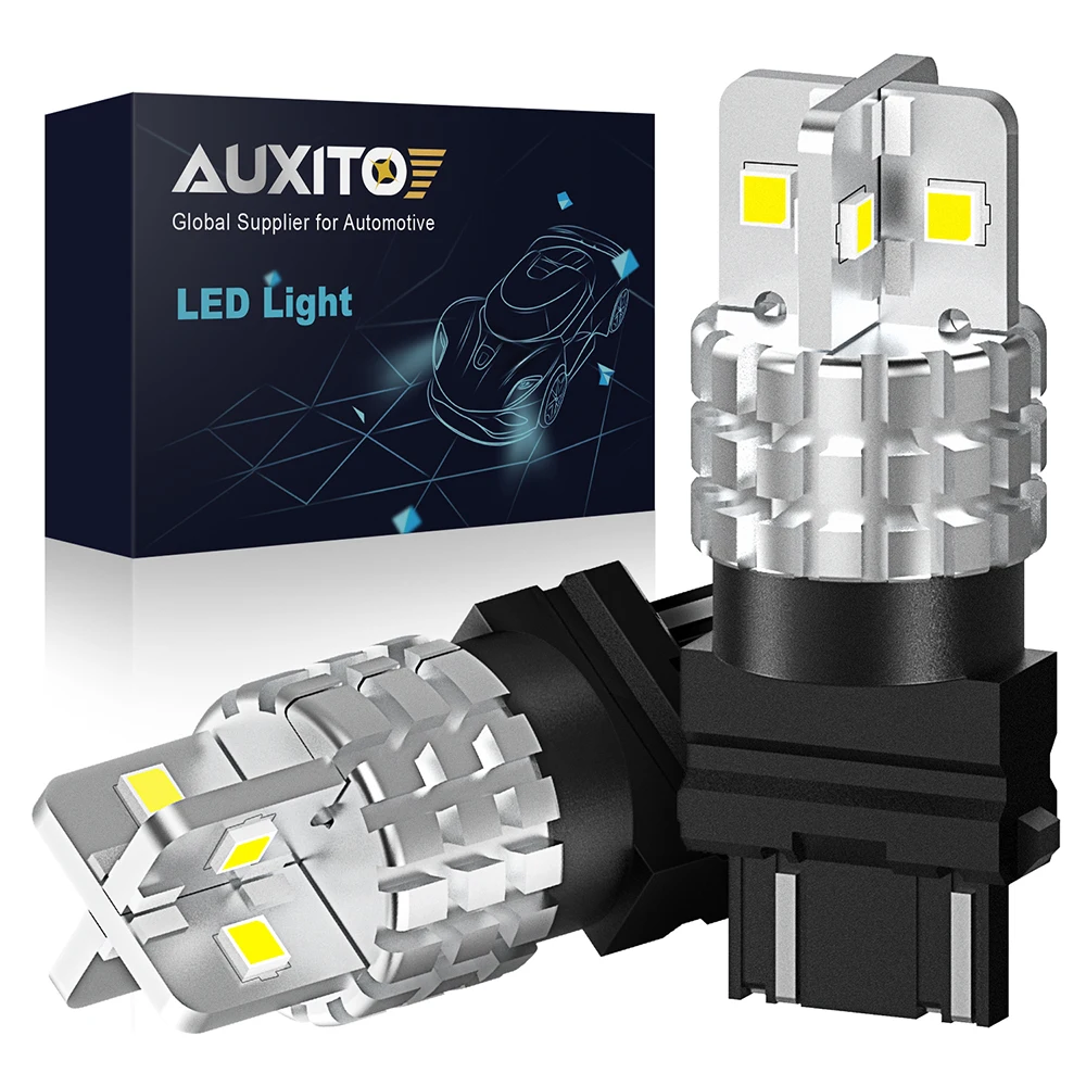 2x 1500lm Led 3030 SMD сигнальная лампа T25 3157 3156 P27W P27/7W светодиодные автомобильные
