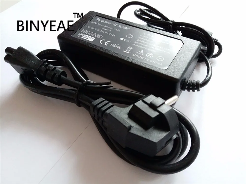 19V 3.42A Power Supply AC Adapter Cord For Acer S201HL S211HL S220HQL