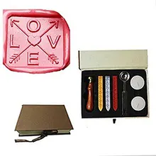 Mdlg Винтаж вертолет Индивидуальный Логотип свадебные приглашения Воск уплотнительное штамп Щупы для мангала ложка подарочная коробка комплект