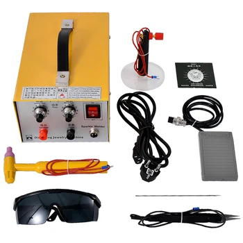 

30A Jewelry Welding Machine Golden Welding Laser Spot Welding Good Pulse Spot Welder For Gold Silver Platinum 400W DX-30A