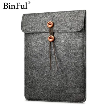 

Binful Laptop Cover Case For Macbook Pro/Air/Retina Notebook Sleeve Bag 9.7 12''11"13"15" 17'' Wool Felt Ultrabook Sleeve Pouch