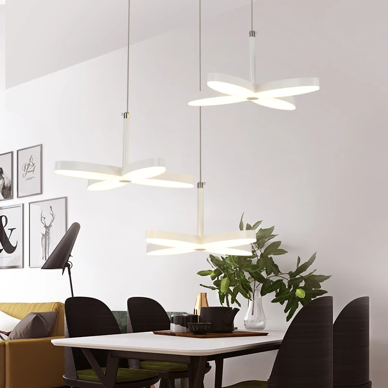 

Creative Glass Stars Shape 45W Pendant Lights Modern Gold Crystal Lamps Dining Room Light Fixtures New Designer Adjustable Lamp