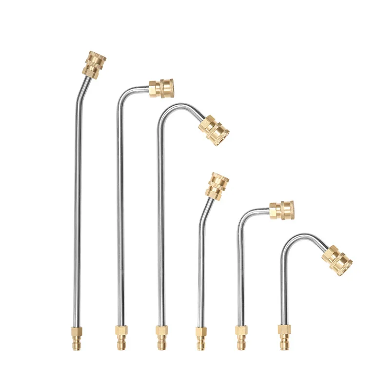 

High Pressure Washers Metal Jet Lance GUTTER CLEANING WAND with Quick Nozzle Tip for G1/4 Car Washer