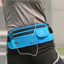 Спорт на открытом воздухе многослойный карман путешествия карман с регулируемым поясом упражнения карман