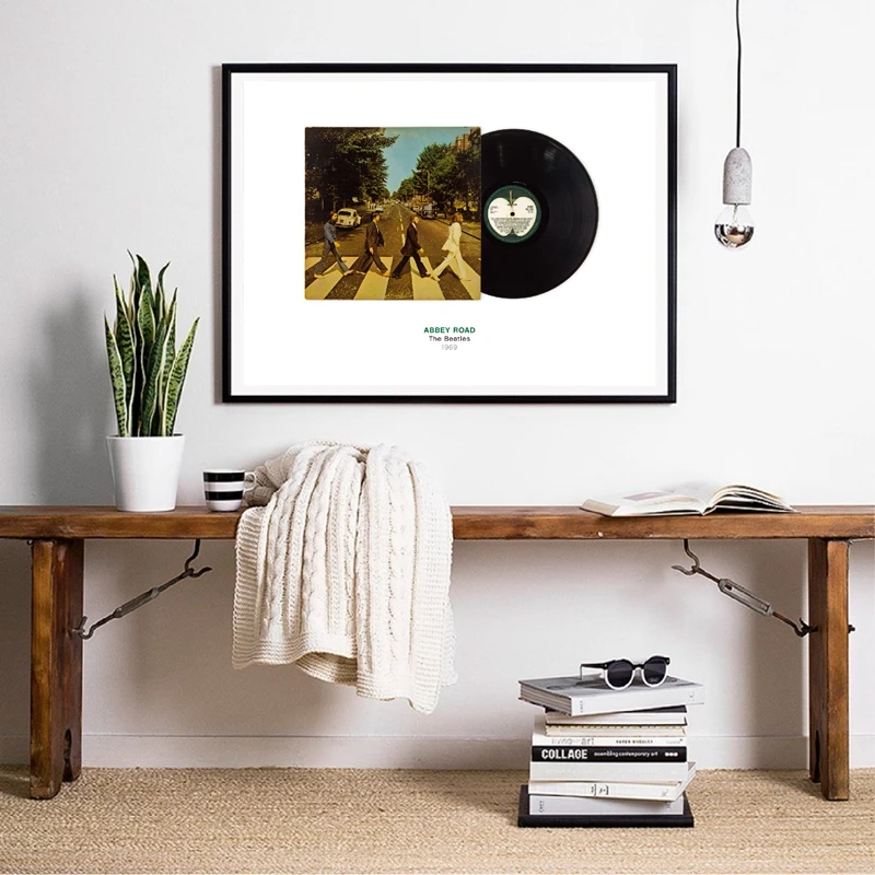 

Abbey Road Album Cover and Record Poster Prints Classic Rock Band Art Canvas Painting Wall Picture Home Wall Art Decor