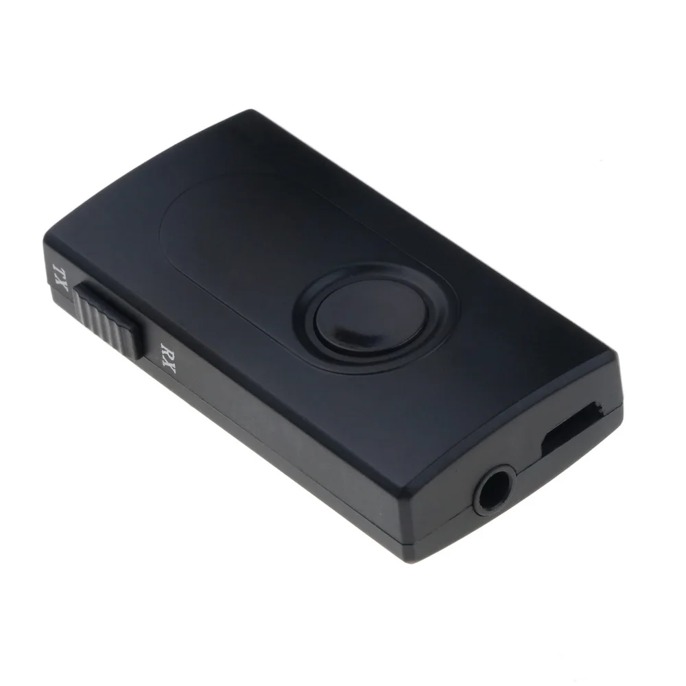 KEBIDU 4,2 Bluetooth передатчик приемник Мини 3,5 мм AUX стерео беспроводной Bluetooth адаптер для автомобиля музыка Bluetooth передатчик - Цвет: Черный