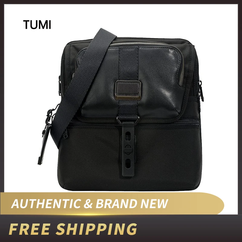 

Tumi Alpha Bravo Arnold Crossbody Bag Coated Polyester Black 0232304