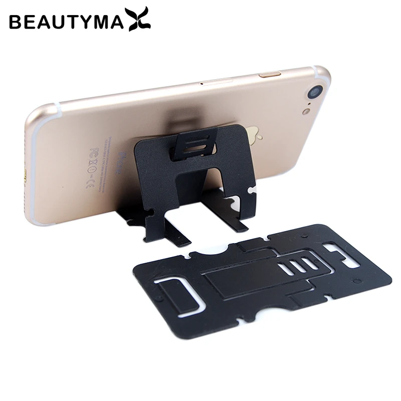 

6pcs Card Phone Holder For Iphone 7 6 plus 5s Stand Holder For Samsung S8 plus S7 edge Support Display Universal Soporte Holder