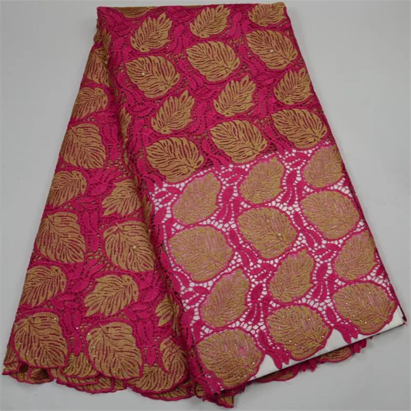 

African Guipure Cord Lace Fabric For Wedding Dress Flowers Guipure Cord Lace Fabric For Making Dress Party 30