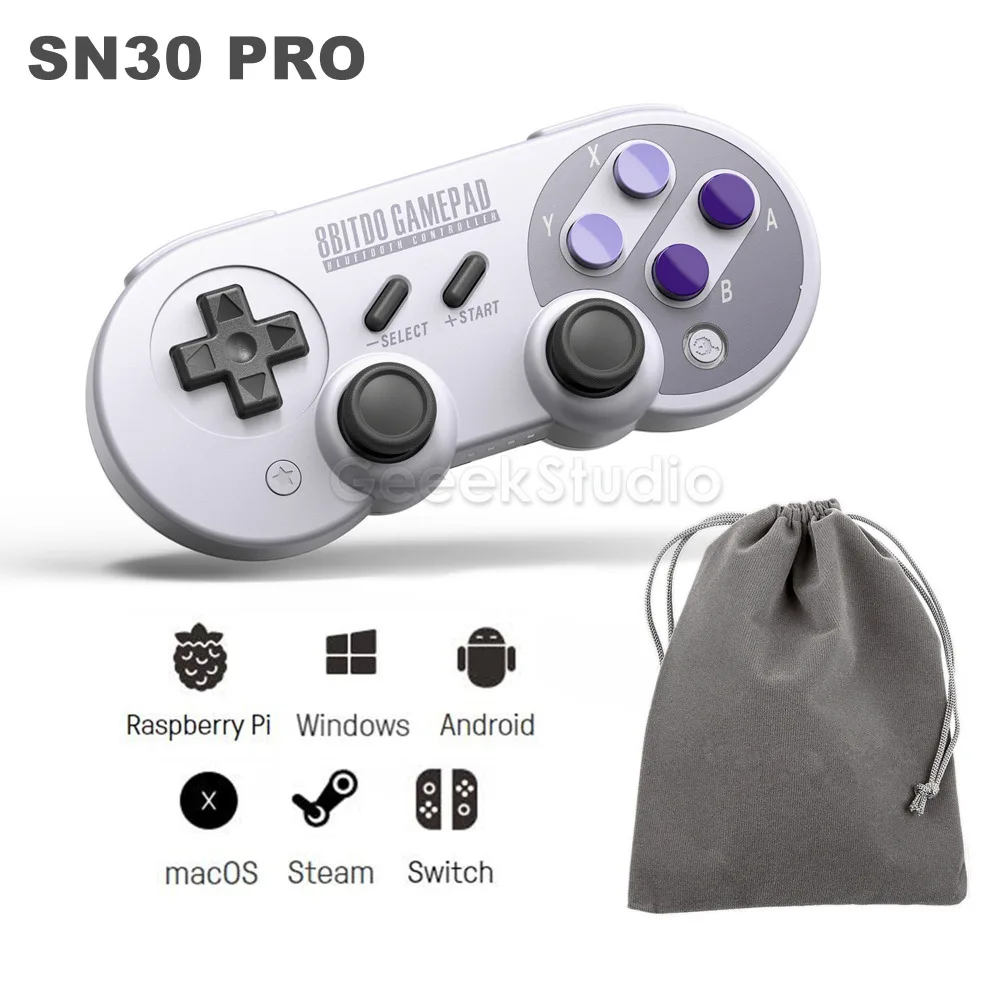 8 BitDo SN30/SN30 Pro/F30 Pro Беспроводной Bluetooth геймпад игровой контроллер для Raspberry Windows Android