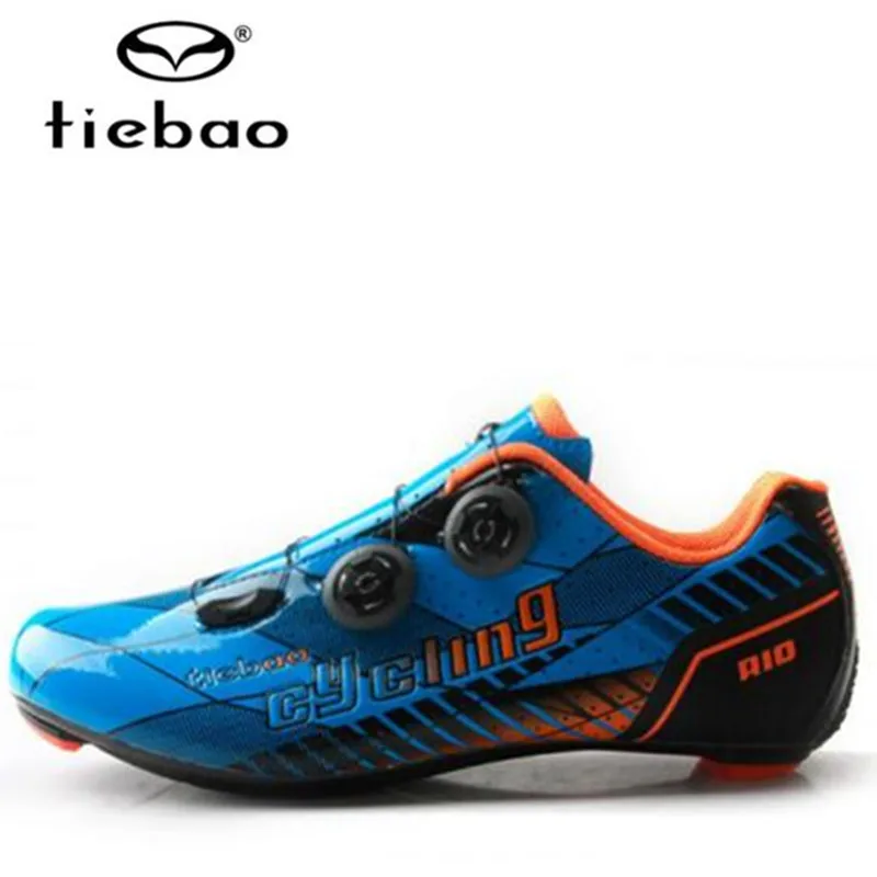 Tiebao, профессиональная велосипедная обувь, мужская, углеродное волокно, гоночная, велосипедная, Шоссейная обувь, самоблокирующаяся, Спортивная, велосипедная обувь, Sapatilha Ciclismo - Цвет: color as picture