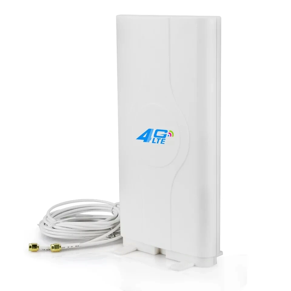 4G LTE 3g мобильная антенна CRC9 2 разъем бустер mimo панельная с метровым кабелем 700 ~ 2600
