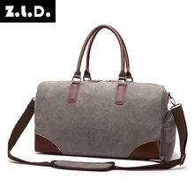Z.l.d. Модная Дорожная сумка Мужская парусиновая вещевой мешок Женская дорожная сумка с обувной коробкой Дизайнерская Дорожная сумка-мессенджер для курьера Mochila