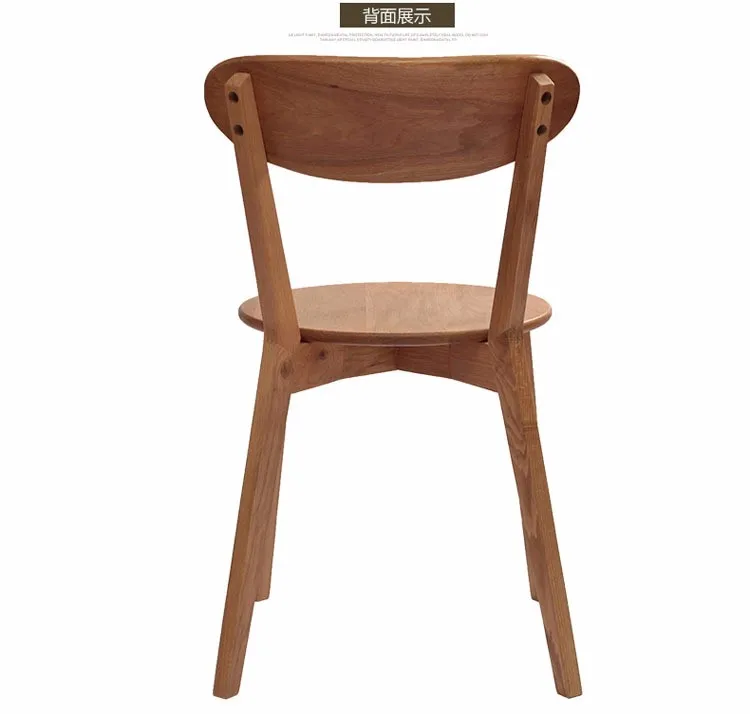 Стулья для гостиной Гостиная мебель для дома твердой древесины дуба журнальных обеденный стул шезлонг fauteuil Новый 45*54*80 см