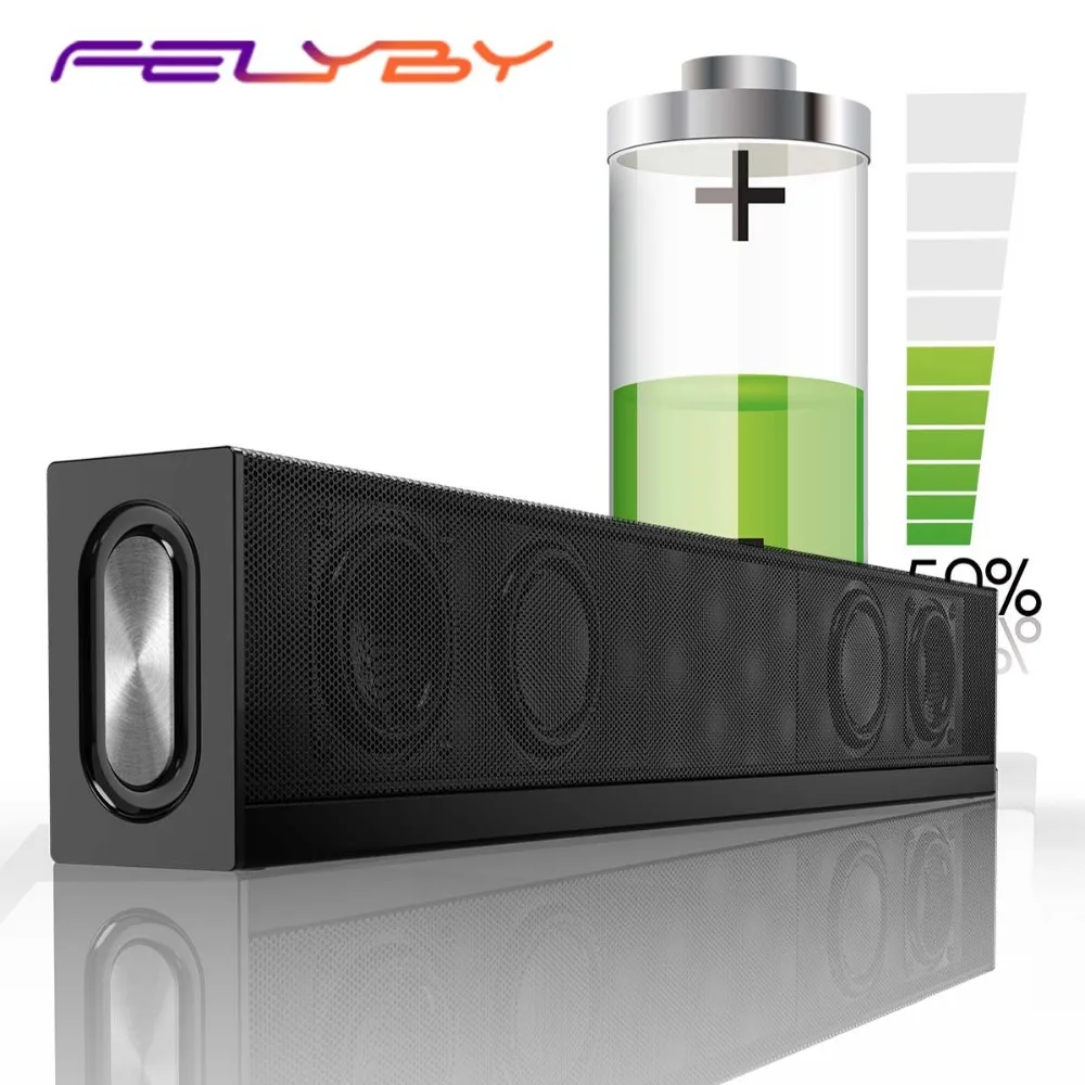 FELYBY S688 Беспроводная Bluetooth Колонка Саундбар сабвуфер для домашнего кинотеатра s AUX