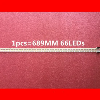

2pieces/lot 55LM6200 55E600Y LC550EUN LED strip 6922L-0003A 6922L-0004A 6920L-0001C 6916L0781A 6916L0782A 689MM 66LEDs